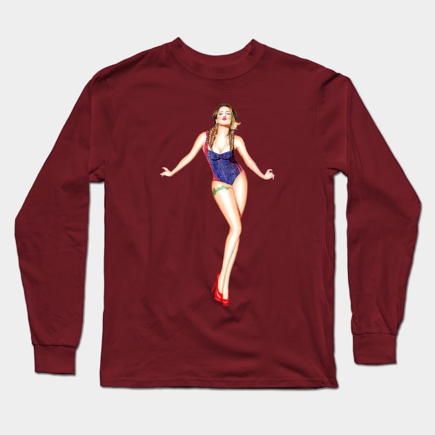 cheryl cole Long Sleeve T-Shirt by shanu64